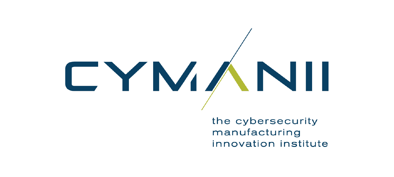 Logo for The Cybersecurity Manufactring Innovation Institute (CyManII)