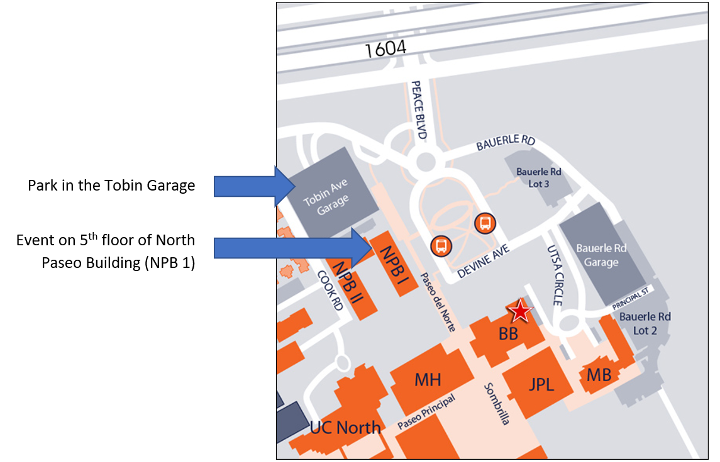 parking diagram for event